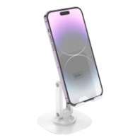 Подставка для телефона Hoco HD6, вращающаяся, 4.5-7", белый