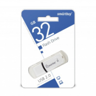 Накопитель USB 32Gb SmartBuy Paean White