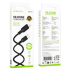 Кабель BOROFONE Type-C - Lightning BX113, 3А, PD 27W, силиконовый, 3м, черный Кабель BOROFONE Type-C - Lightning BX113, 3А, PD 27W, силиконовый, 3м, черный