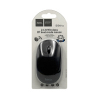 Мышь HOCO DI04 Plus, USB, Bluetooth+2.4гГц, беспр.,опт.,3кн., 1200dpi, черный