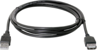 Кабель удлинитель USB - USB 2.0 (AM-AF) 3м DEFENDER черный (87453)