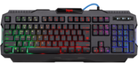 Клавиатура DEFENDER Legion GK-010DL, USB, Rainbow, мембран.,104кл., 19 AntiGhost, черный