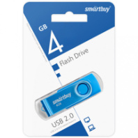 Накопитель USB 4Gb SmartBuy Twist Blue