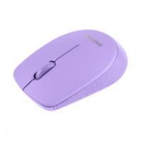 Мышь SmartBuy 202AG ONE, USB, беспр.,опт.,3кн., 1200dpi, фиолетовый