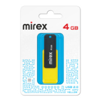 Накопитель USB 4Gb Mirex City Yellow