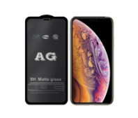 Защитное стекло 3D на экран iPhone 14 Pro матовое тех.упак black