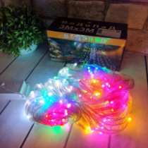 LED гирлянда Занавес-водопад, 560 светодиодов, мультиколор, 3х3м, 220 В