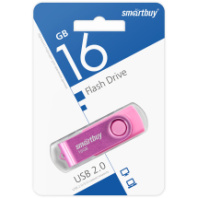 Накопитель USB 16Gb SmartBuy Twist Pink Накопитель USB 16Gb SmartBuy Twist Pink