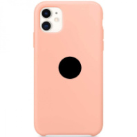 Чехол-накладка для iPhone 12 mini Silicone Case Graperfruit
