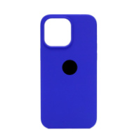 Чехол-накладка для iPhone 14 Pro Max Silicone Case, ярко-синий