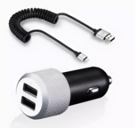 АЗУ Just Mobile Highway Duo lightning, iPad/iPhone/iPod АЗУ Just Mobile Highway Duo lightning, iPad/iPhone/iPod