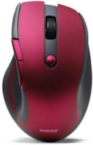 Мышь SmartBuy 508, USB, беспр.,опт.,6кн., 800-1600dpi, бордовый