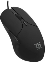 Мышь DEFENDER Oria GM-178, игров.,пров.,опт.,6кн., 1200-3600dpi, черный