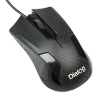 Мышь Dialog Pointer MOP-08U, USB, пров.,опт.,3кн., 800dpi, черный 