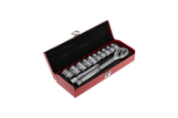 Набор торцевых головок 1/2, головки 10-24 мм с ключом-трещоткой 12 предметов Rexant