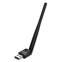 Wi-Fi адаптер HOCO HI37 WiFi4, черный 2,4ГГц, с антенной