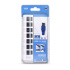 USB хаб Smartbuy 7307 СуперЭконом (7USB3.0 с выключателями +питание USB/DC) белый