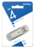 Накопитель USB 4Gb SmartBuy V-Cut Silver