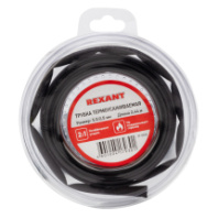 Термоусадка REXANT 5.0 / 2.5 мм, ролик 2,44 м, черная