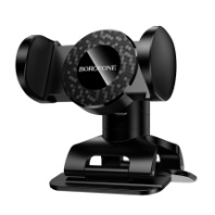 Автодержатель BOROFONE BH142, на торпедо, 4.5-7", черный