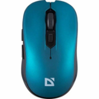 Мышь DEFENDER Gassa MM-105, беспр.,опт.,6кн., 800-1600dpi, бесшумная, бирюзовый