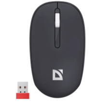 Мышь DEFENDER Smart MM-396, АКБ, 2.4ГГц+Bluetooth, беспр.,опт.,3кн., 800-1600dpi, черный