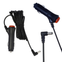 АЗУ LP8 для портативных устройств 12V-2A (5,5x2,5) угловой, 3.5м, черный
