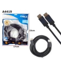 Кабель DisplayPort - DisplayPort 4K 5м черный