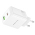СЗУ BOROFONE BN30, 1USB/1Type-C, QC3.0+PD45W, 3А, белый СЗУ BOROFONE BN30, 1USB/1Type-C, QC3.0+PD45W, 3А, белый