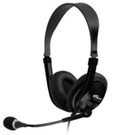 Гарнитура полноразмерная Ritmix RH-533, 2.4м, USB, черный