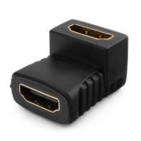 Переходник угловой HDMI - HDMI (гн/гн) Cablexpert черный (A-HDMI-FFL) Переходник угловой HDMI - HDMI (гн/гн) Cablexpert черный (A-HDMI-FFL)