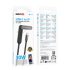 Кабель BOROFONE Type-C - Lightning BX125, 3А, PD 30W, тканевая оплетка, 1м, черный