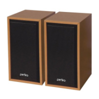Колонки Perfeo, 2.0 "Cabinet", мощность 2х3Вт (RMS), USB, бук дерево