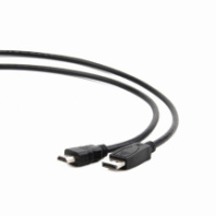 Кабель DisplayPort - HDMI 1м Cablexpert черный Кабель DisplayPort - HDMI 1м Cablexpert черный